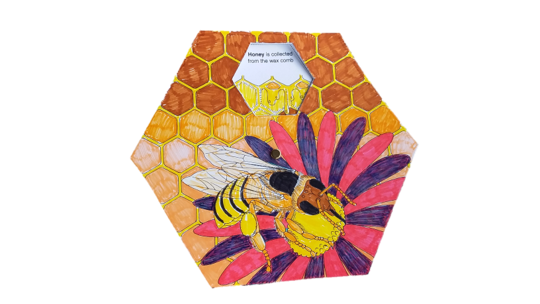 Secrets of the Beehive - Hive World - Cut-Out Information Wheel Chart