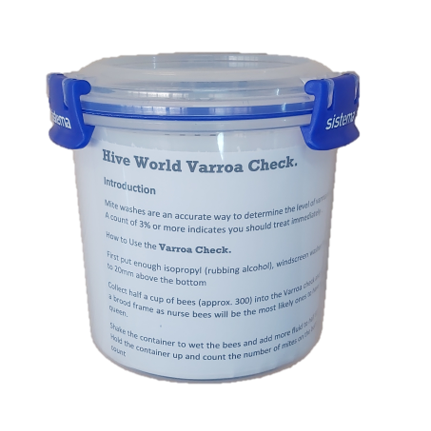 Hive World Varroa check